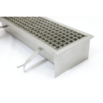 Stainless steel industrial floor drains with non skid grate S140-S500