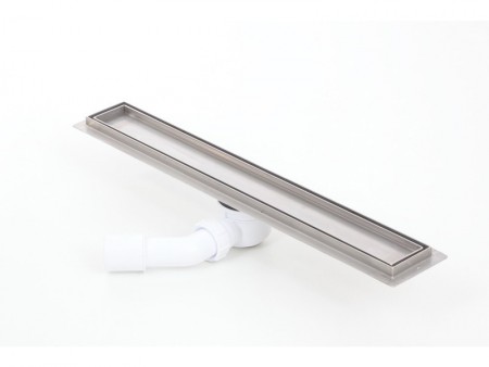 Tile insert linear shower drains with 500mm flange